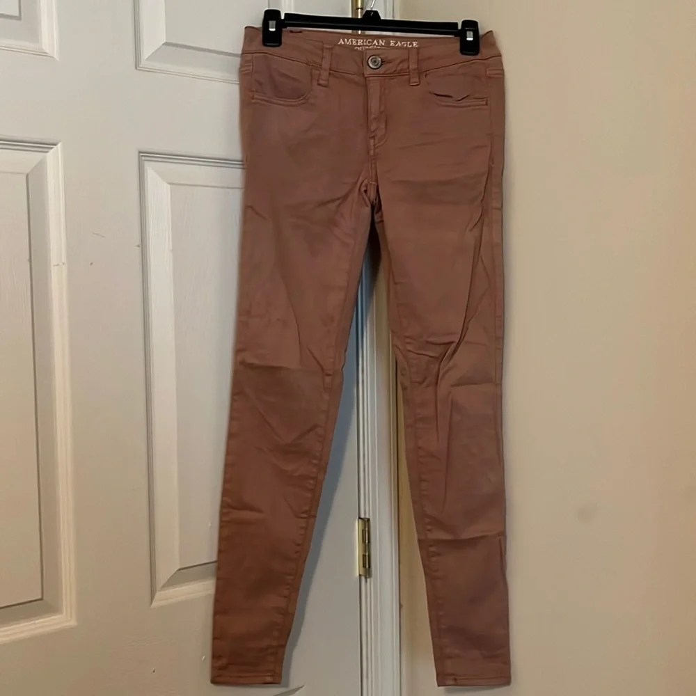 AMERICAN Eagle Outfitters Super Stretch jeans pants jegging - Size 0 Regular - Picture 4 of 11